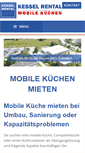 Mobile Screenshot of kesselrental.de